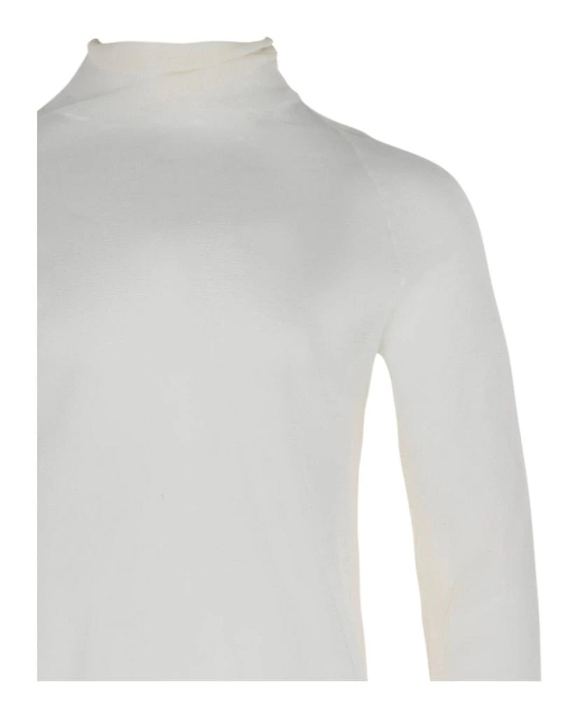 Bottega Veneta Transparent Silk Turtleneck Sweater 3