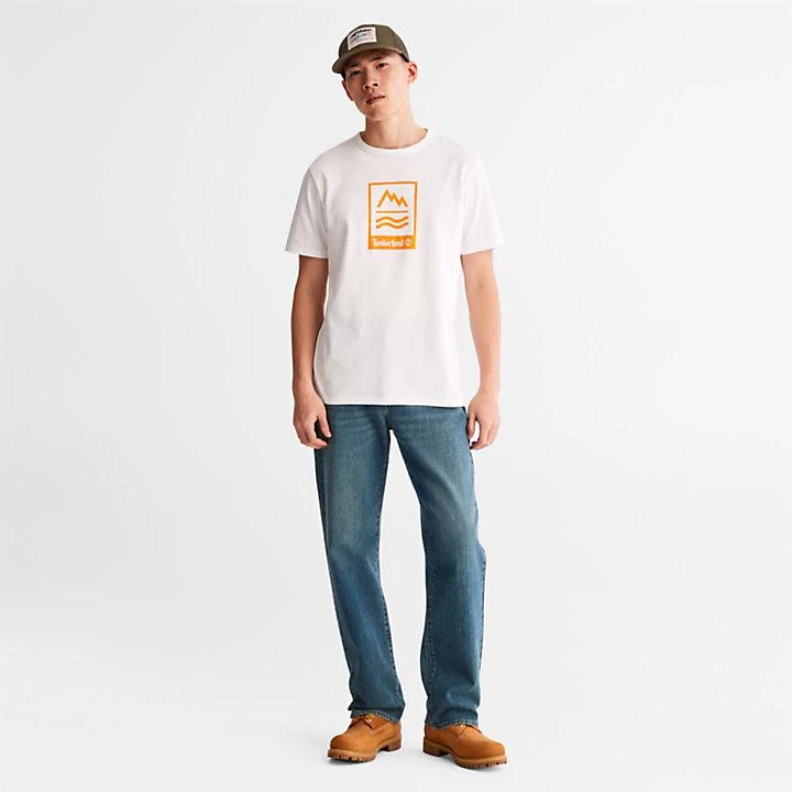 Timberland Mountains-to-Rivers T-Shirt for Men in White 3