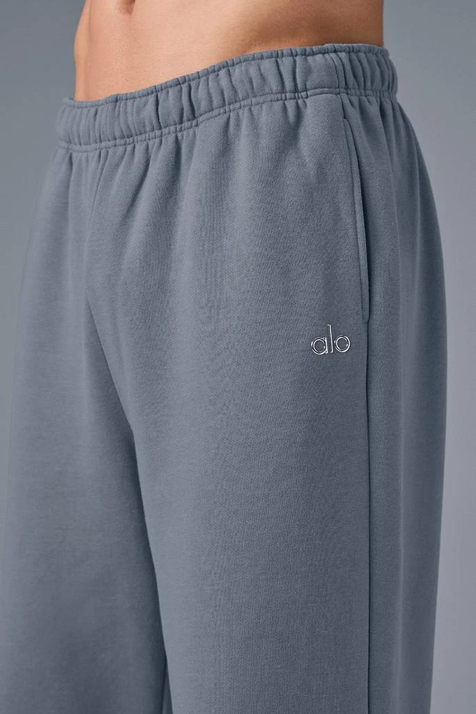 Alo Yoga Accolade Straight Leg Sweatpant - Steel Grey 4