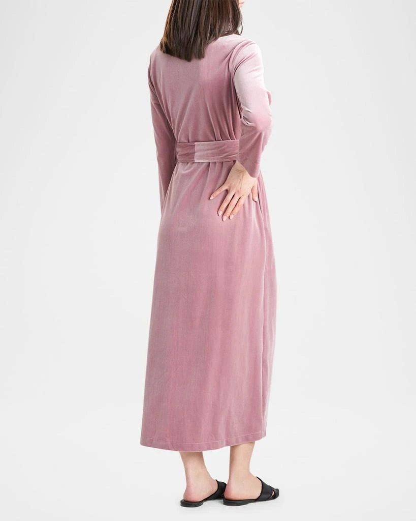 Natori Natalie Long Velvet Robe 2
