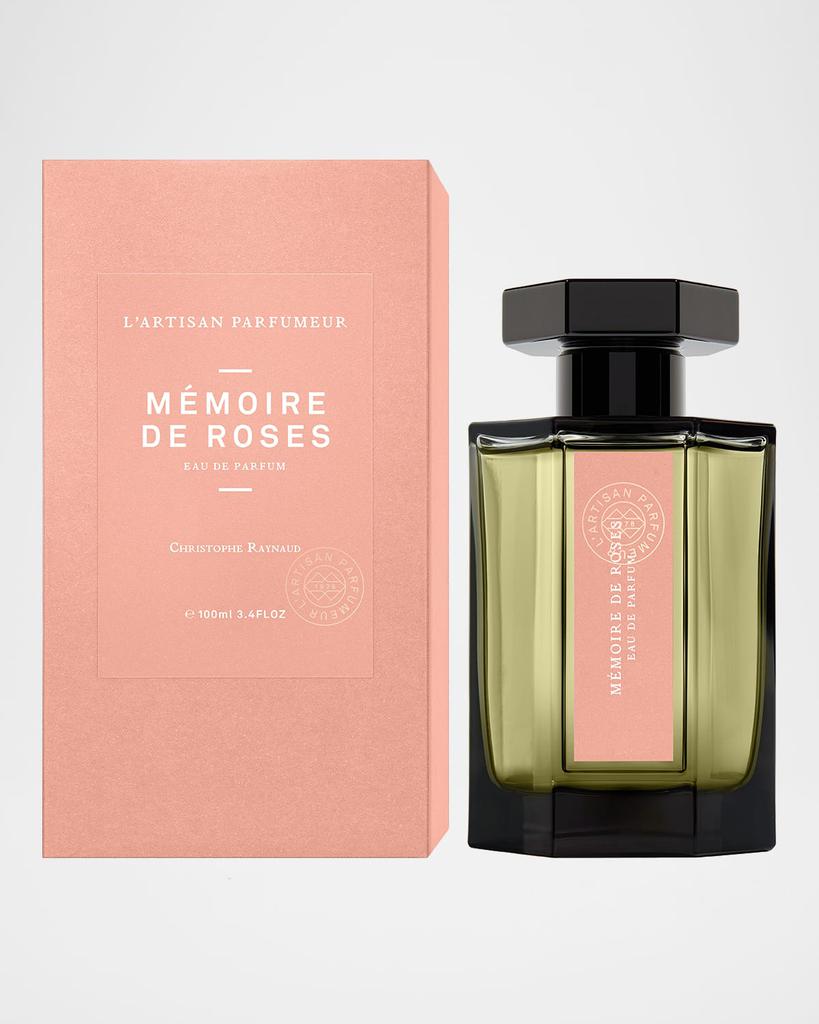 L'artisan Parfumeur Memoire de Roses Eau de Parfum, 3.4 oz.