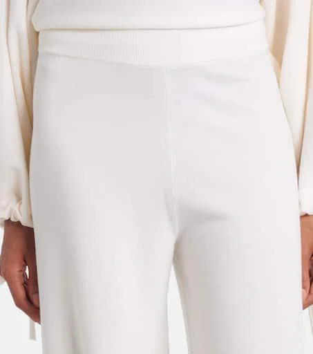 Max Mara Virgin wool wide-leg pants 4