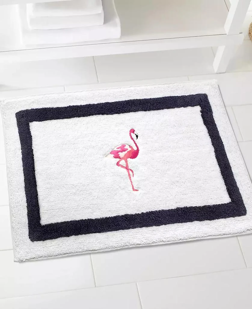 IZOD Flamingo Bath Rug 3