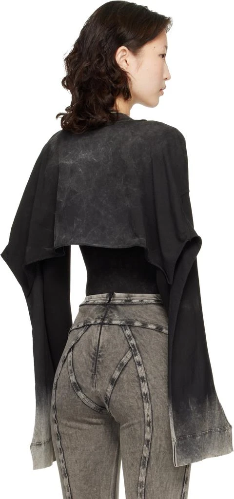 KNWLS Black Bellona Leotard Bodysuit 3