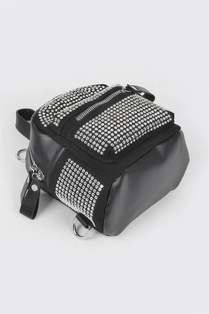 FASHNZFAB Rhinestone Backpack 3