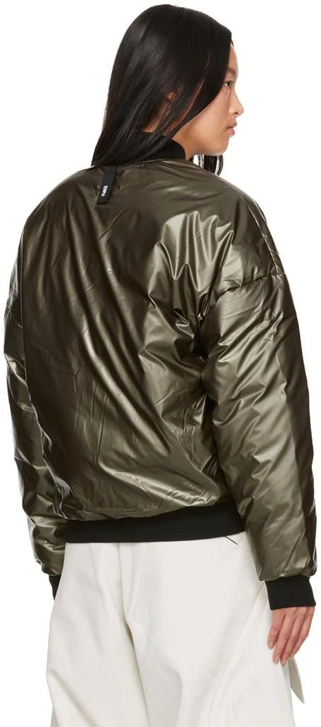 TEMPLA Khaki Alkane Down Bomber Jacket 3
