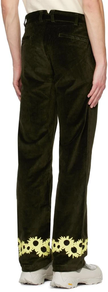 Saintwoods Green Flower Trousers 3