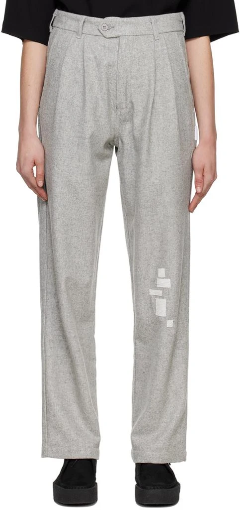 Saintwoods Gray Patch Trousers 1