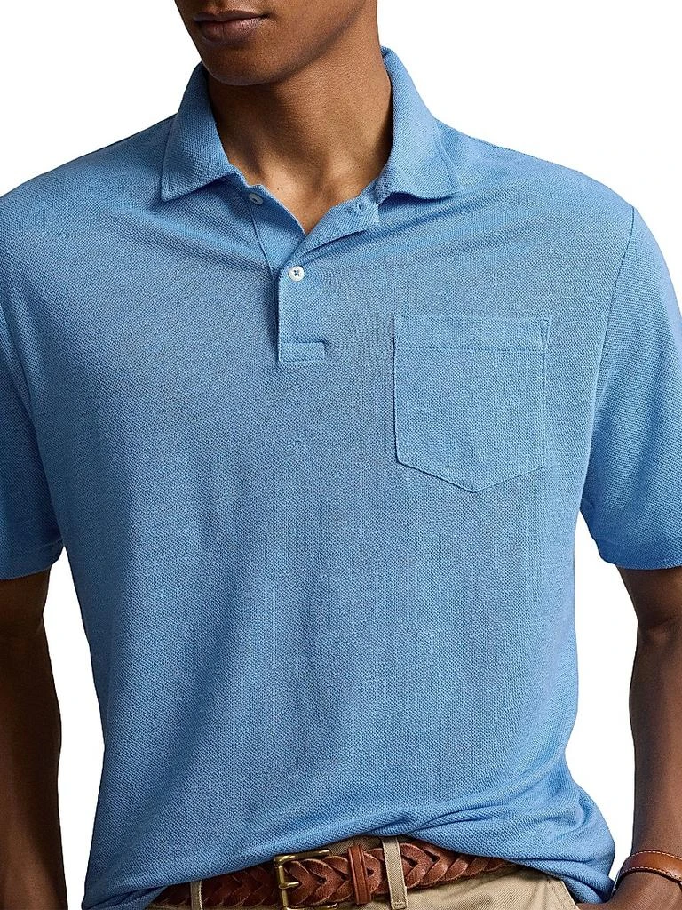 Ralph Lauren Linen Polo Shirt 5