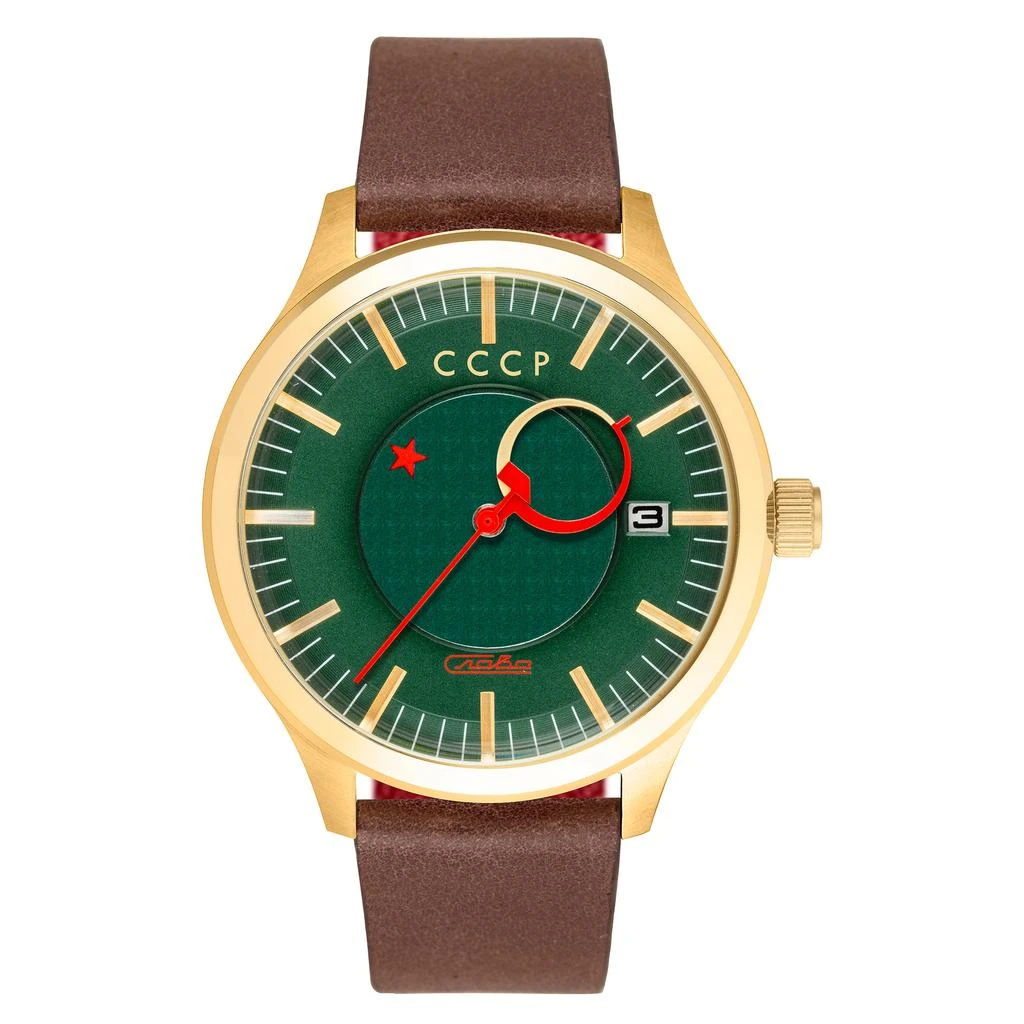 CCCP CCCP Men's Heroes Kamzolkin 43mm Automatic Watch 1
