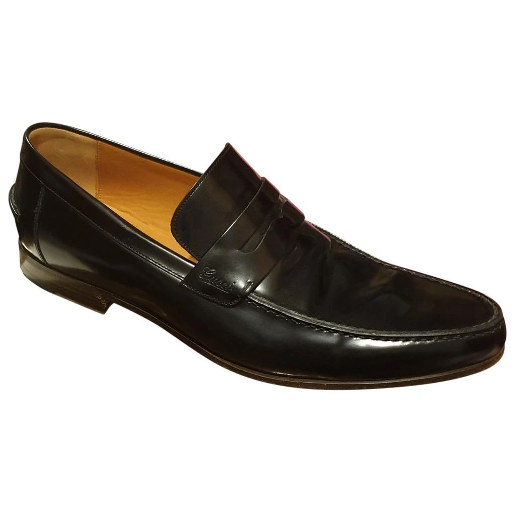 Gucci Gucci Brixton patent leather flats 1