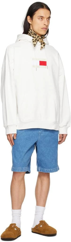 Tommy Jeans White Flag Hoodie 4
