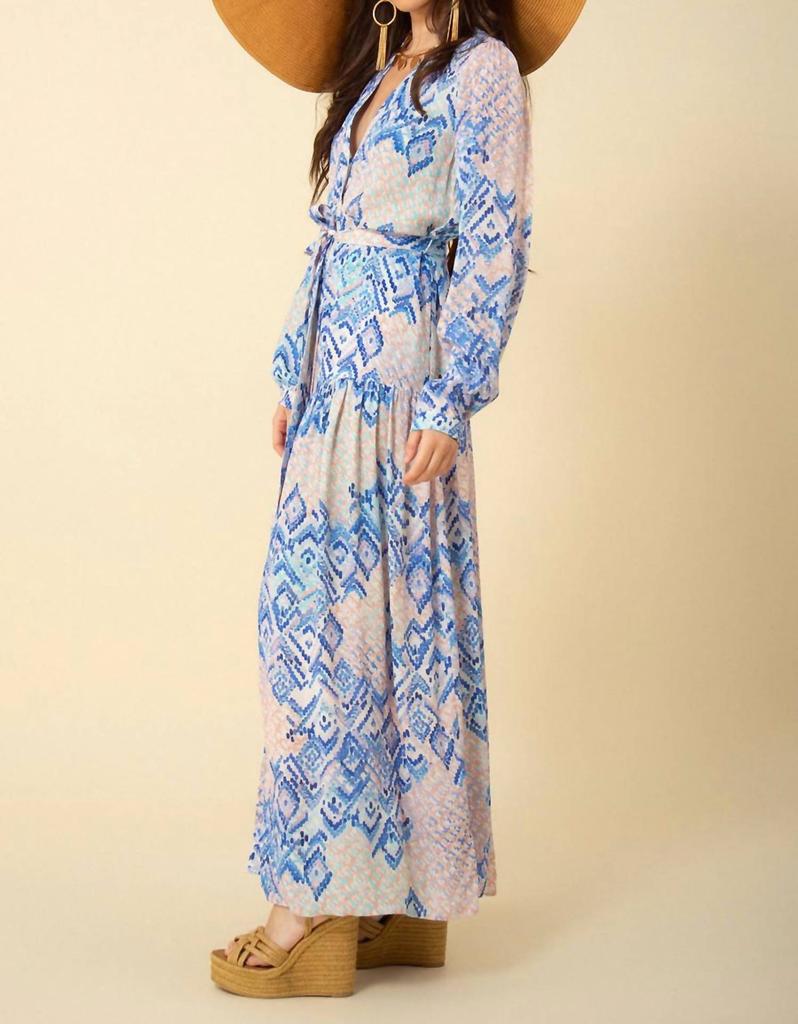 Hale Bob Hale Bob - Paisley Button Front Maxi Dress