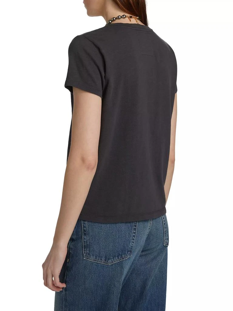 MOTHER Sinful Cotton T-Shirt 5