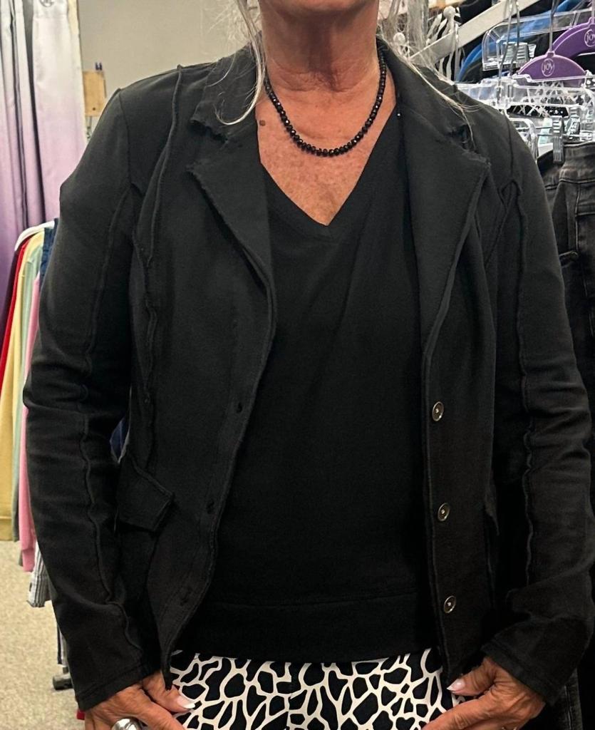 XCVI Xcvi - Dunne Twill Knit Blazer