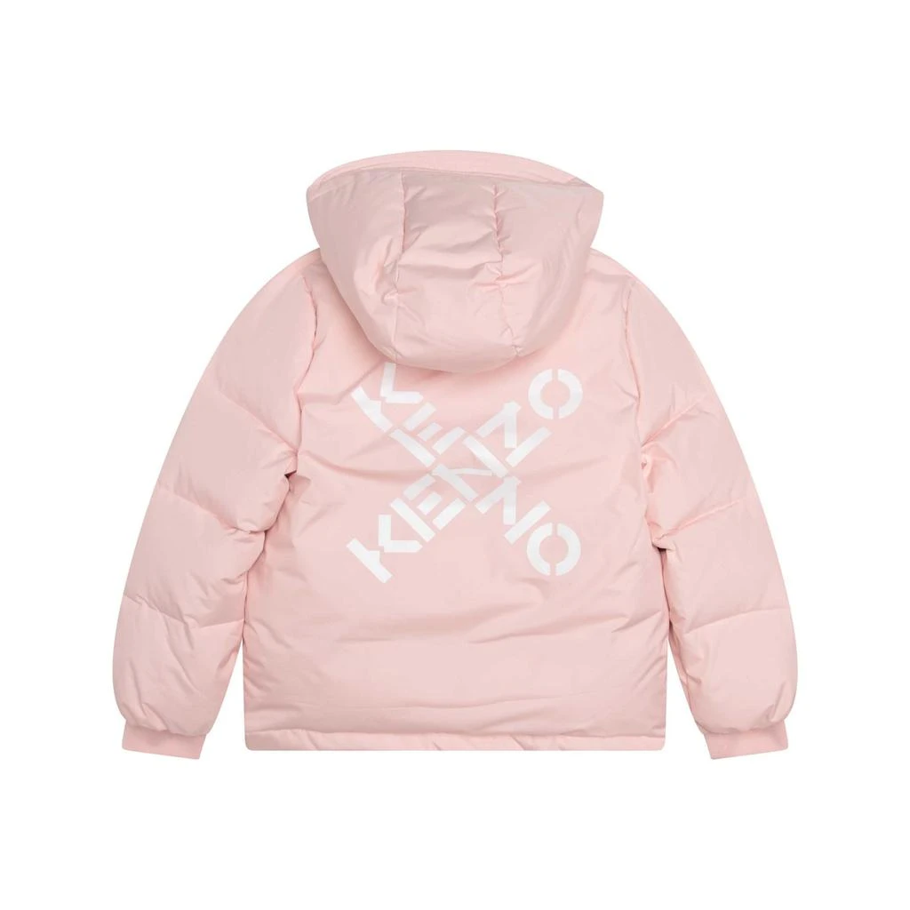 预计3周后发货 Kenzo Doudoune Rose Petale - Enfant Fille - Kenzo Kids 2