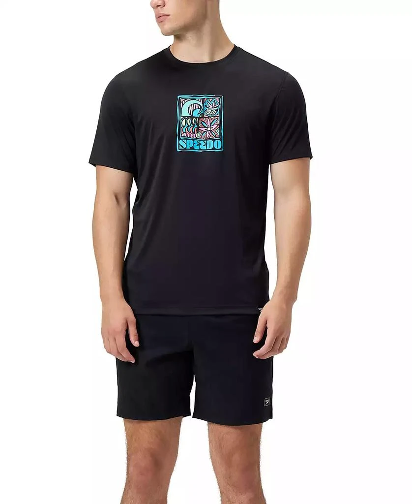 Speedo Men's Short Sleeve Performance Graphic T-Shirt 1