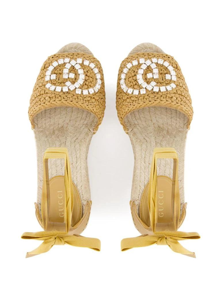 Gucci GUCCI - Gg Wedge Espadrilles 2