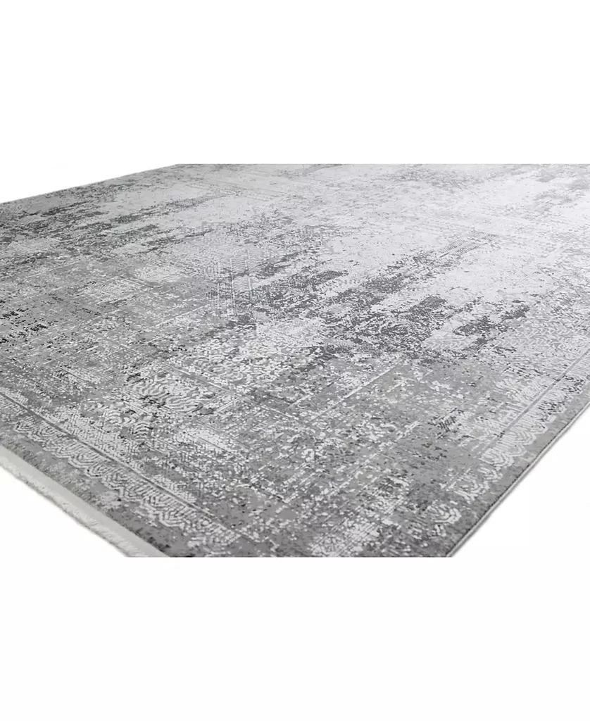 Bashian Rugs Charm Cha-07 Gray 4' x 6' Area Rug 2