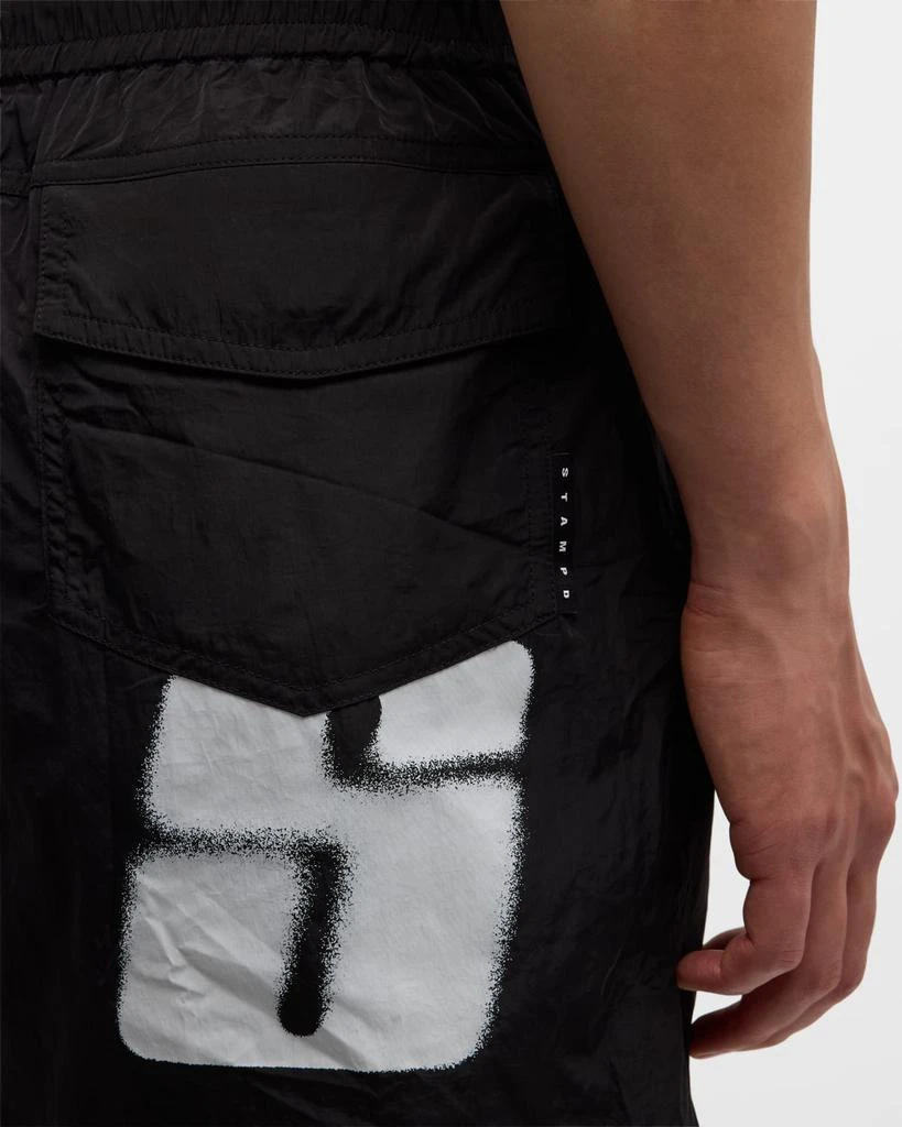 Stampd Men's Transit Logo Trunks 5