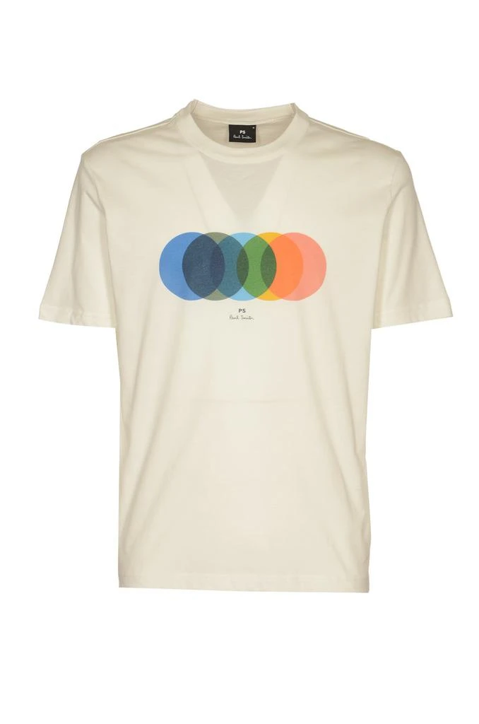 Paul Smith PS Paul Smith Circles-Printed Crewneck T-Shirt 1
