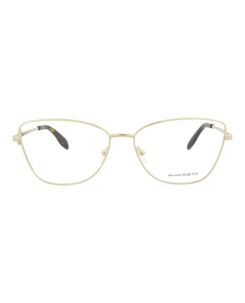 Alexander McQueen Cat Eye-Frame Metal Optical Frames