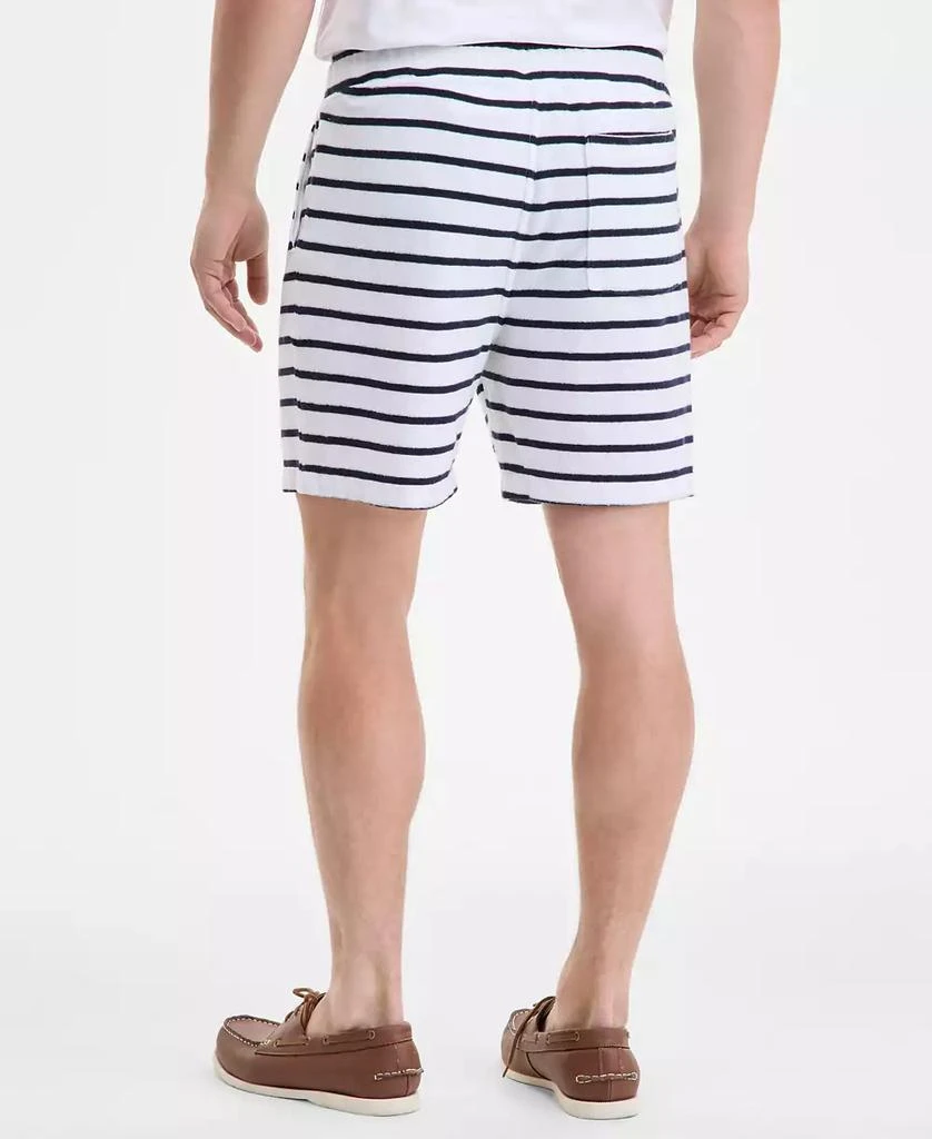 Club Room Men's Bengal Striped Terry Cloth Shorts, Exclusively at Macy's 2