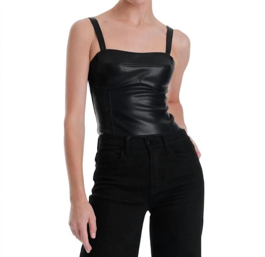 Karina Grimaldi Karina Grimaldi - Natalie Vegan Leather Bodysuits