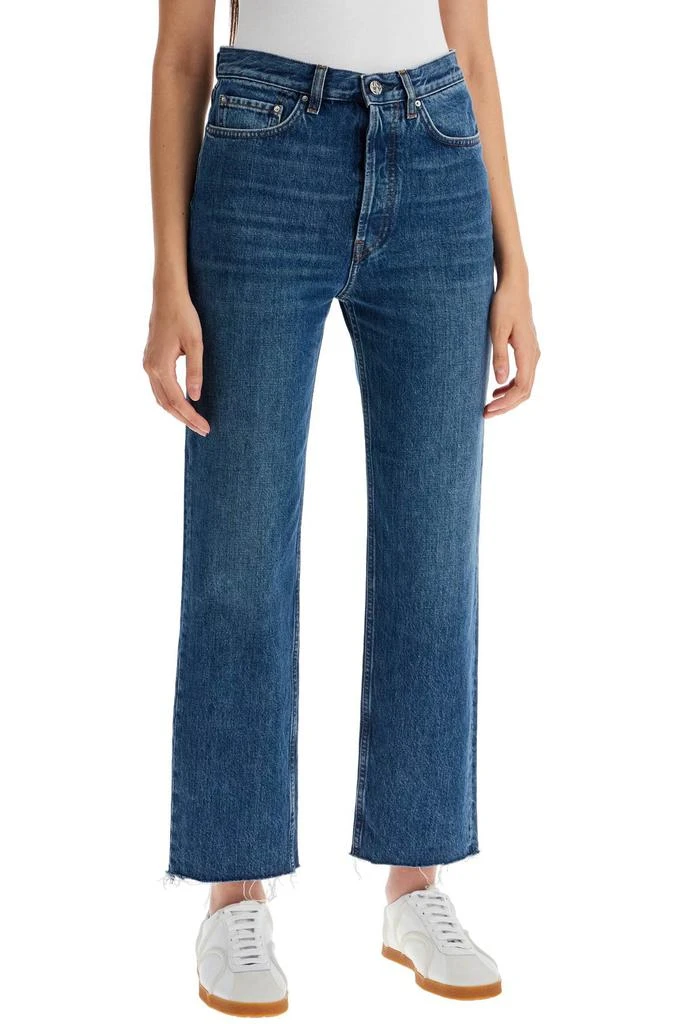 Totême classic cut cropped jeans 2