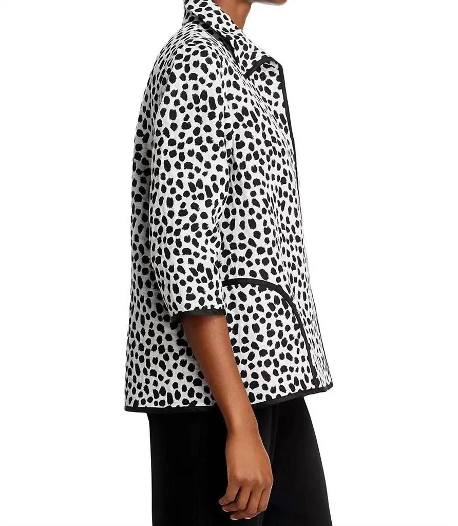 Caroline Rose Caroline Rose - Easy Aline Jacquard Shimmer Jacket 4