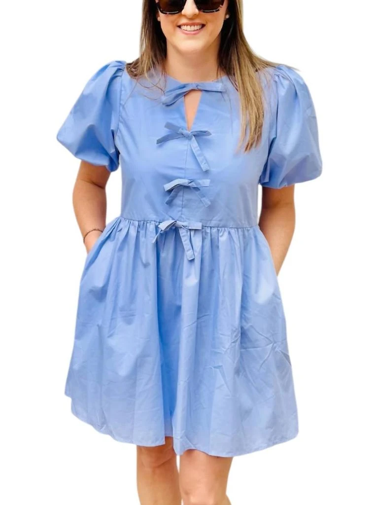 entro blue dress Entro Plaid Cowl Neck Dress - Blue Combo