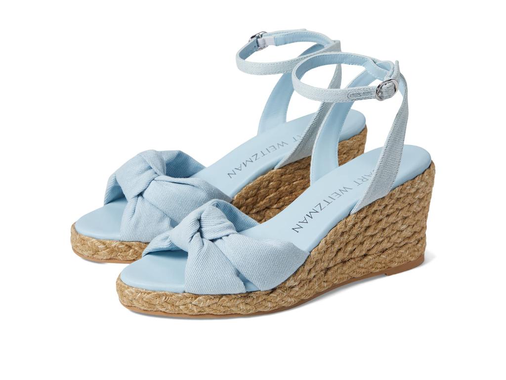 Stuart Weitzman Playa Espadrille Knot Wedge