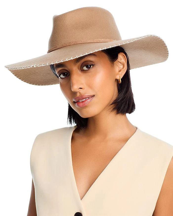 Rag & Bone Ingrid Felted Wool Fedora 1
