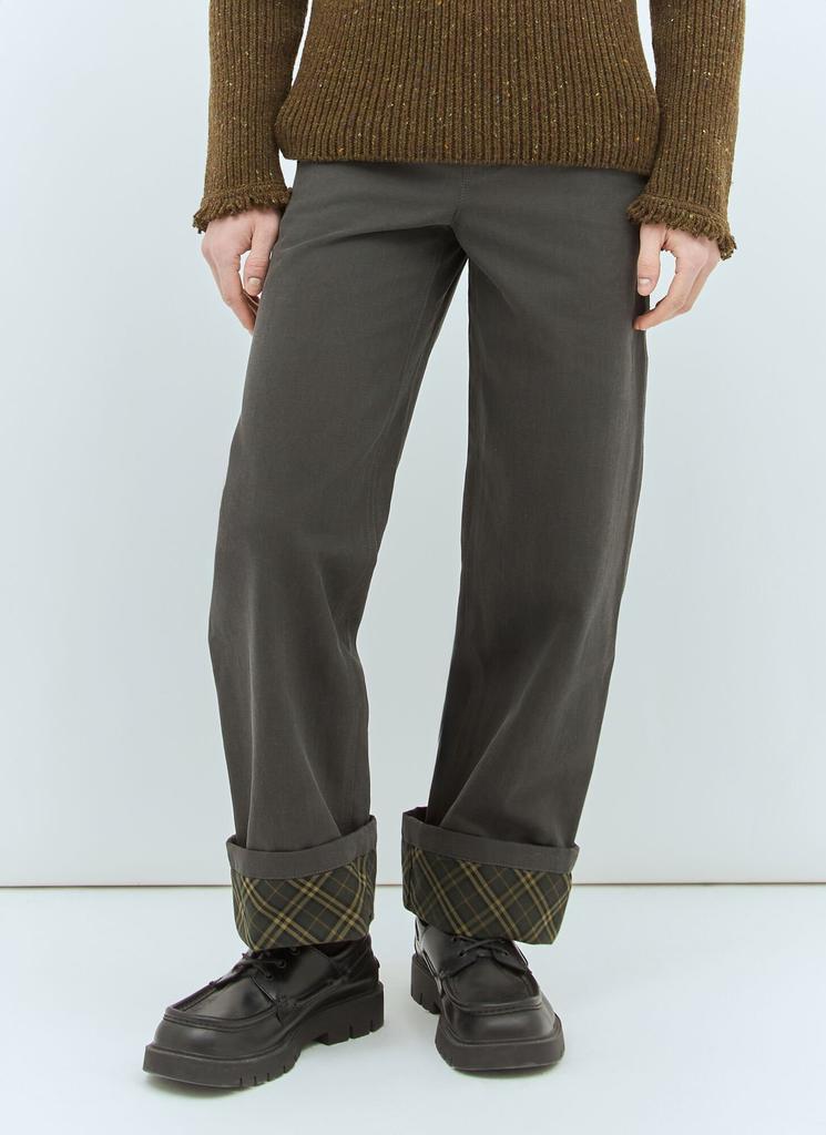 Burberry Cotton Carpenter Pants