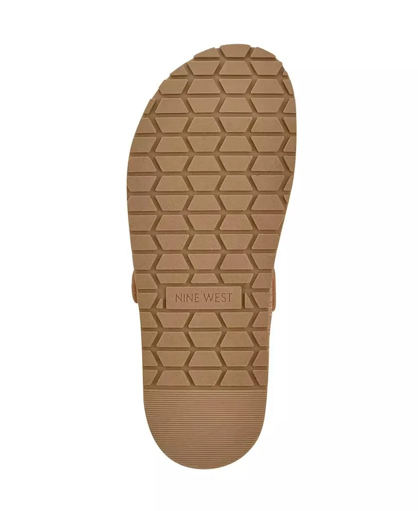 Nine West Women's Heavin Woven Platform Wedge Sandals 5