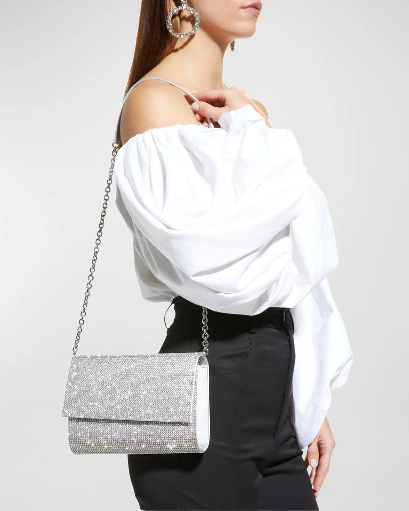 Judith Leiber Fizzoni Full-Beaded Clutch Bag 4