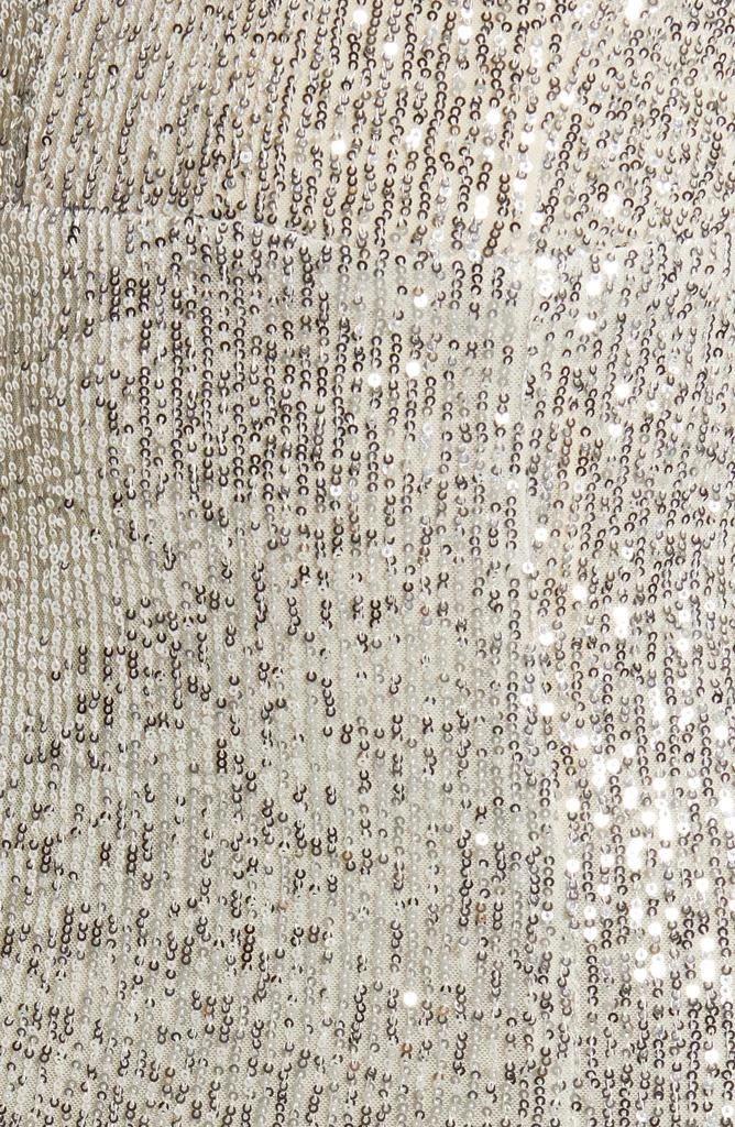 Speechless Sequin Side Slit Gown 6
