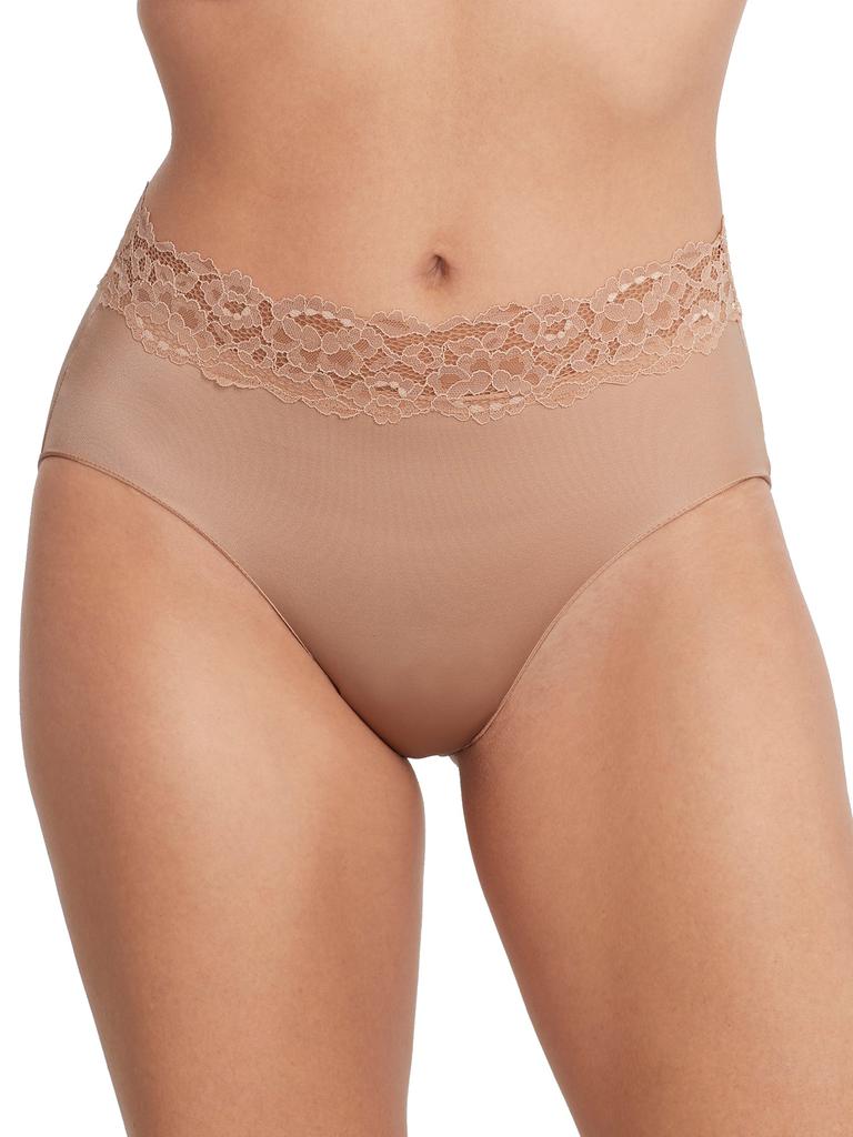 Camio Mio Women's Shine Brief With Lace