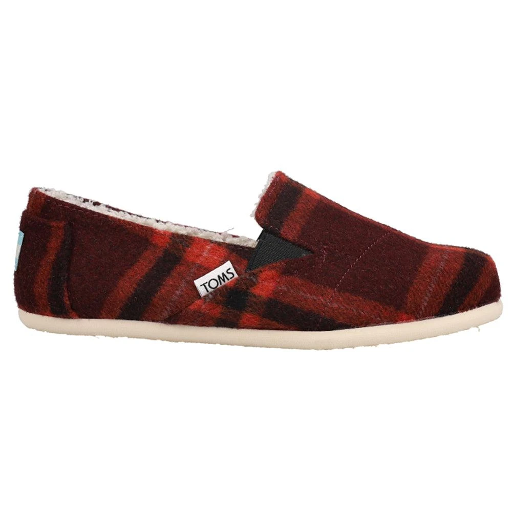 TOMS Redondo Plaid Slip On Flats 1