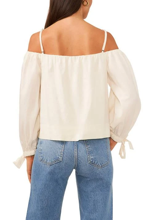 1. State Womens Shoulder Strap Long Sleeve Top 2
