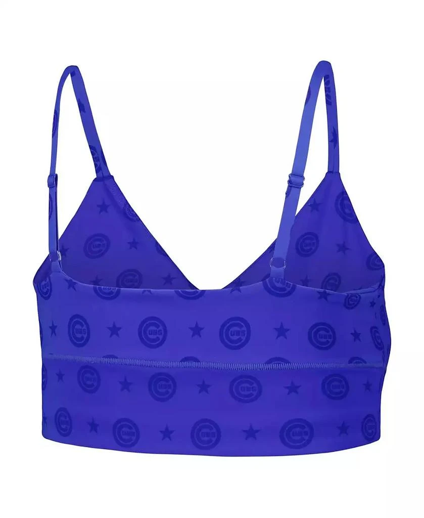Terez Women's Royal Chicago Cubs Active Bra 4