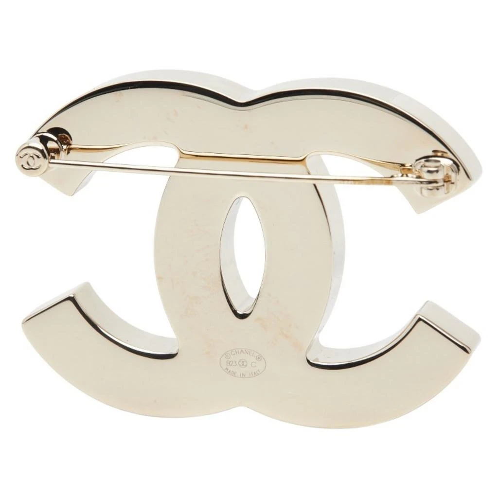 Chanel gold Brooch (Pre-Owned) 2