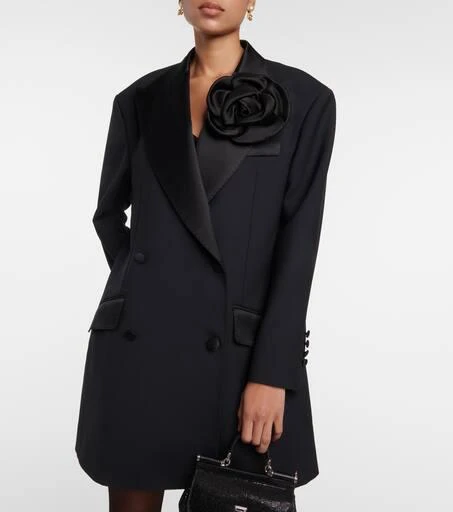 Dolce 
Gabbana Floral-appliqué blazer 5