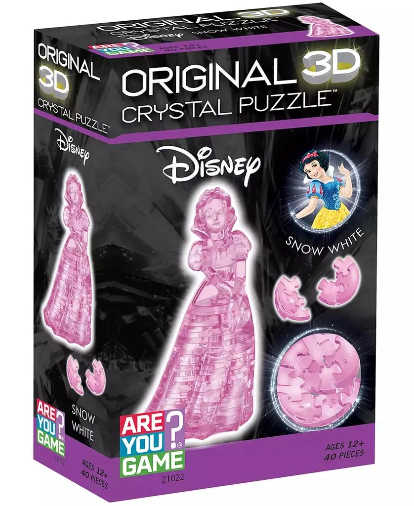 AreYouGame 3D Disney Snow White Crystal Puzzle Set, 40 Piece 2
