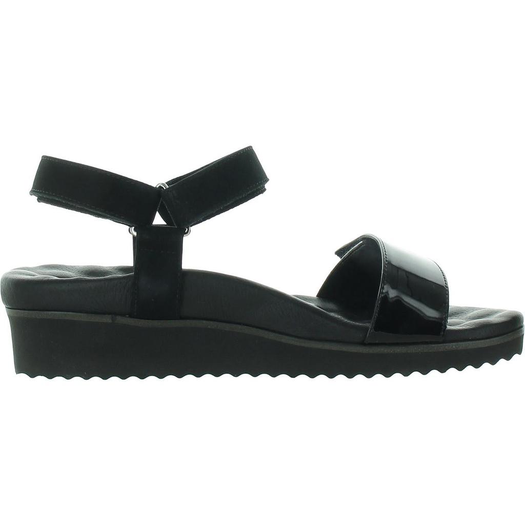 Walking Cradles Womens Solid Leather Ankle Strap