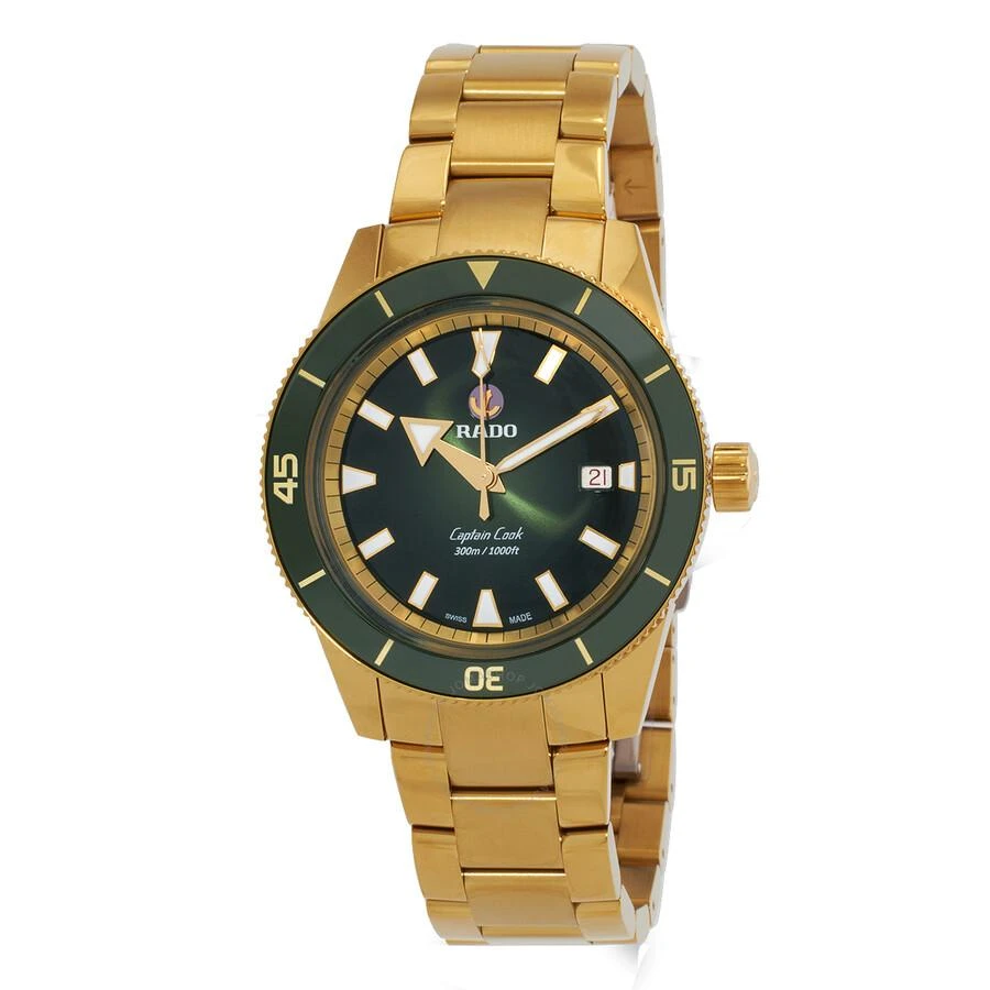 Rado Captain Cook Automatic Green Dial Men's Watch R32136323 1