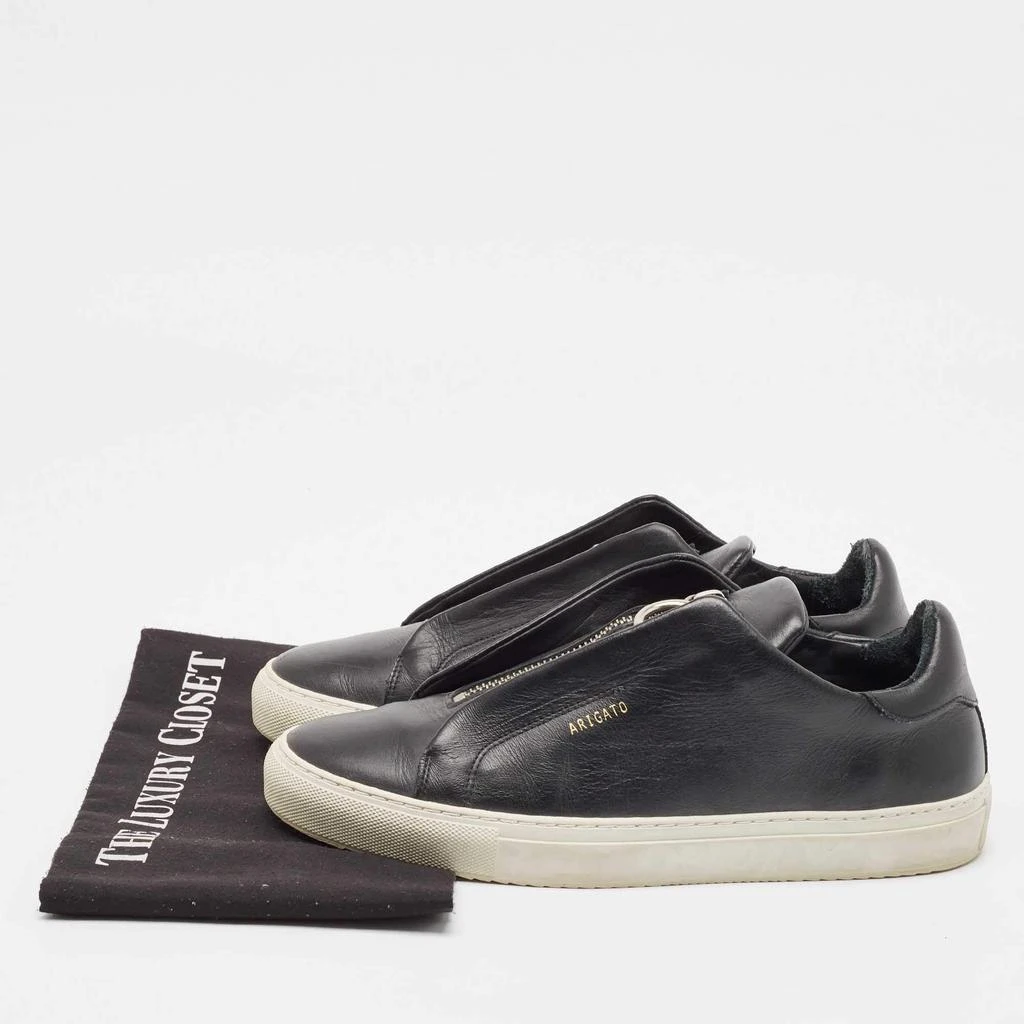 Axel Arigato Axel Arigato Black Leather Clean 90 Zip Up Sneakers Size 40 9
