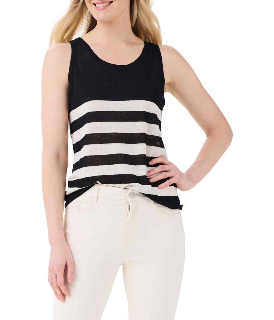 NIC+ZOE Featherweight Striped Tank