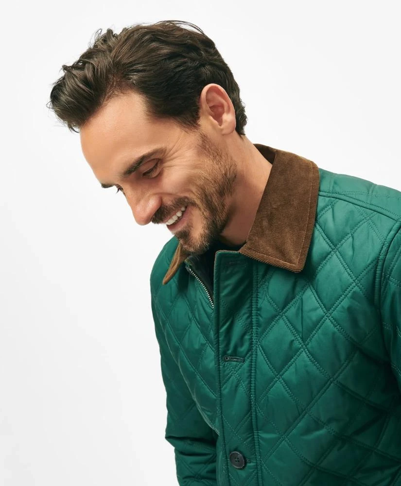 Brooks Brothers Paddock Diamond Quilted Coat 4