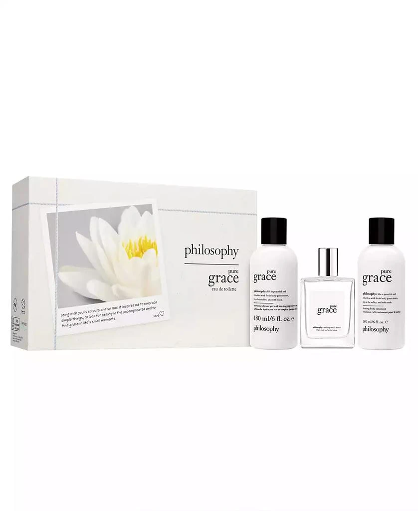 philosophy 3-Pc. Pure Grace Eau de Toilette Gift Set, Exclusively at Macy's 1